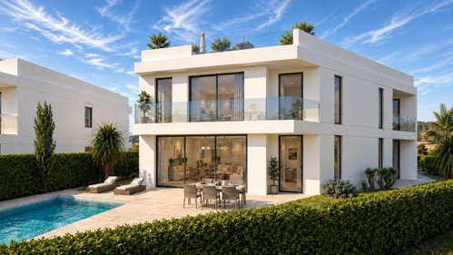 Larenjeiras Phase II LOT 4 Modern 5 bedroom Villa, near the center of Santa Barbara de Nexe