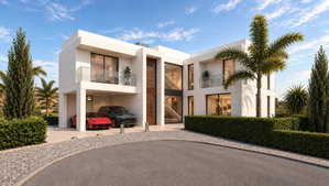 Larenjeiras Phase II LOT 4 Modern 5 bedroom Villa, near the center of Santa Barbara de Nexe