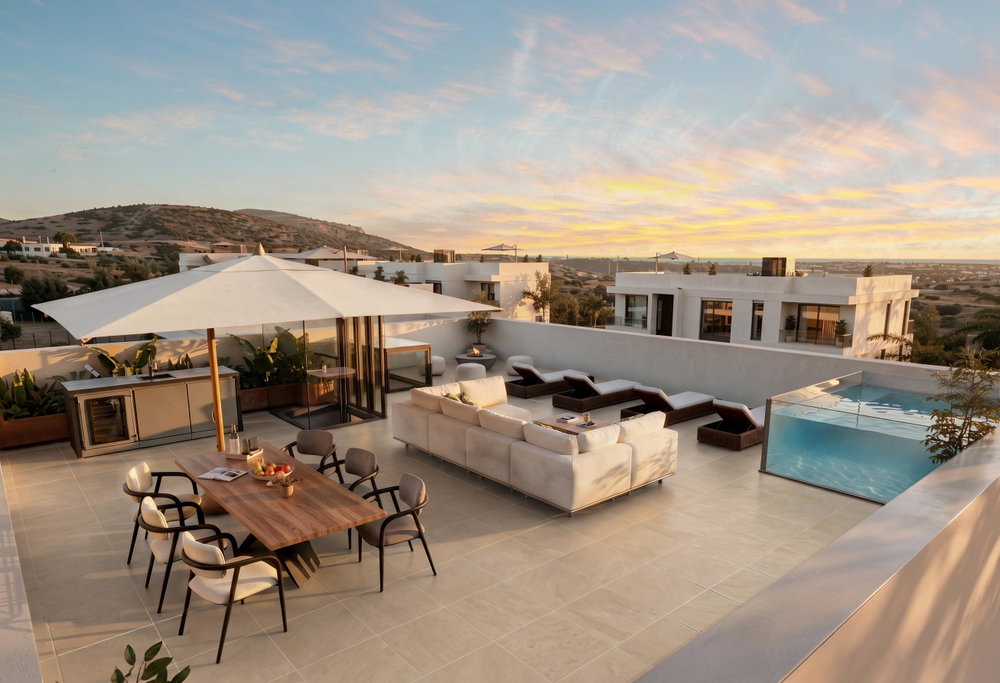 Larenjeiras Phase II LOT 2 Modern 5 bedroom Villa, near the center of Santa Barbara de Nexe