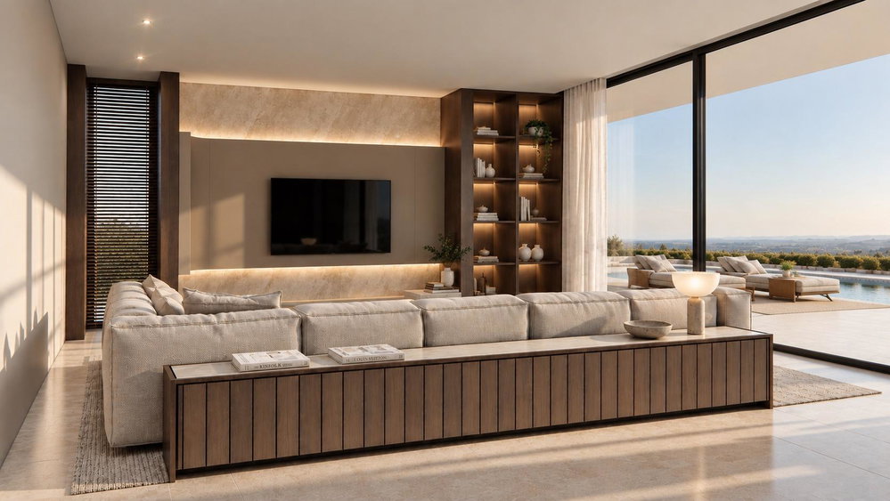 Larenjeiras Phase II LOT 2 Modern 5 bedroom Villa, near the center of Santa Barbara de Nexe