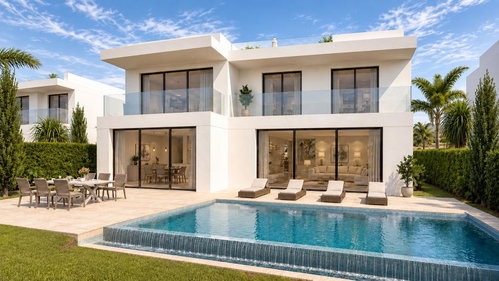 Larenjeiras Phase II LOT 5 Modern 5 bedroom Villa, near the center of Santa Barbara de Nexe