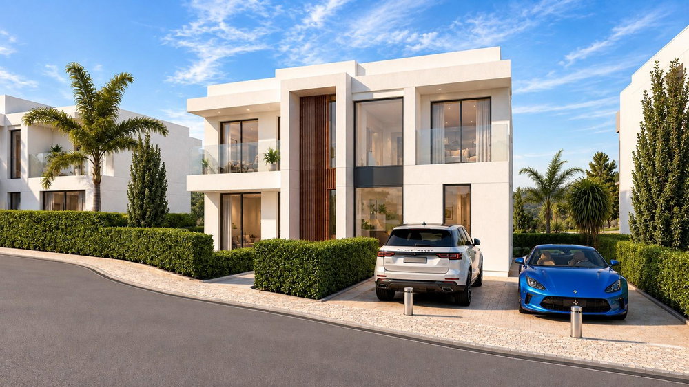 Larenjeiras Phase II LOT 5 Modern 5 bedroom Villa, near the center of Santa Barbara de Nexe