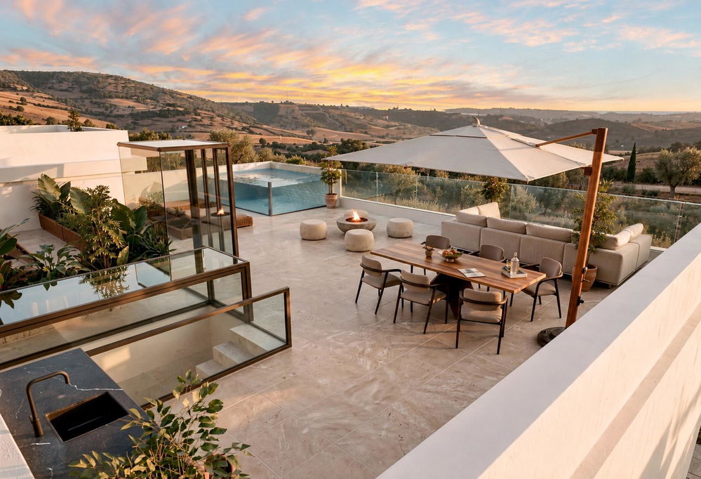 Larenjeiras Phase II LOT 5 Modern 5 bedroom Villa, near the center of Santa Barbara de Nexe