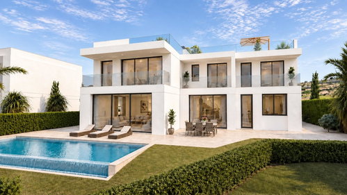 Larenjeiras Phase II LOT 7 5 bedroom Villa, sea view, near the village of Santa Barbara de Nexe