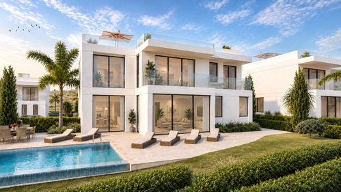 Larenjeiras Phase II LOT 6 5 bedroom Villa, sea view, near the village of Santa Barbara de Nexe