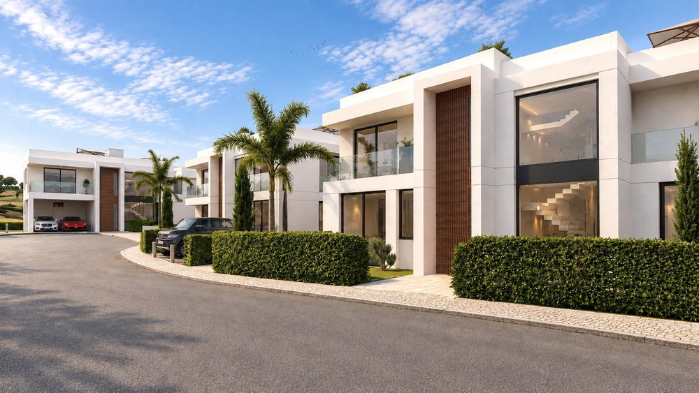 Larenjeiras Phase II LOT 6 5 bedroom Villa, sea view, near the village of Santa Barbara de Nexe
