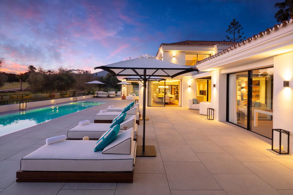 Cobre 37: contemporary villa with pool on the golf course, Nueva Andalucía – Marbella 1123223019