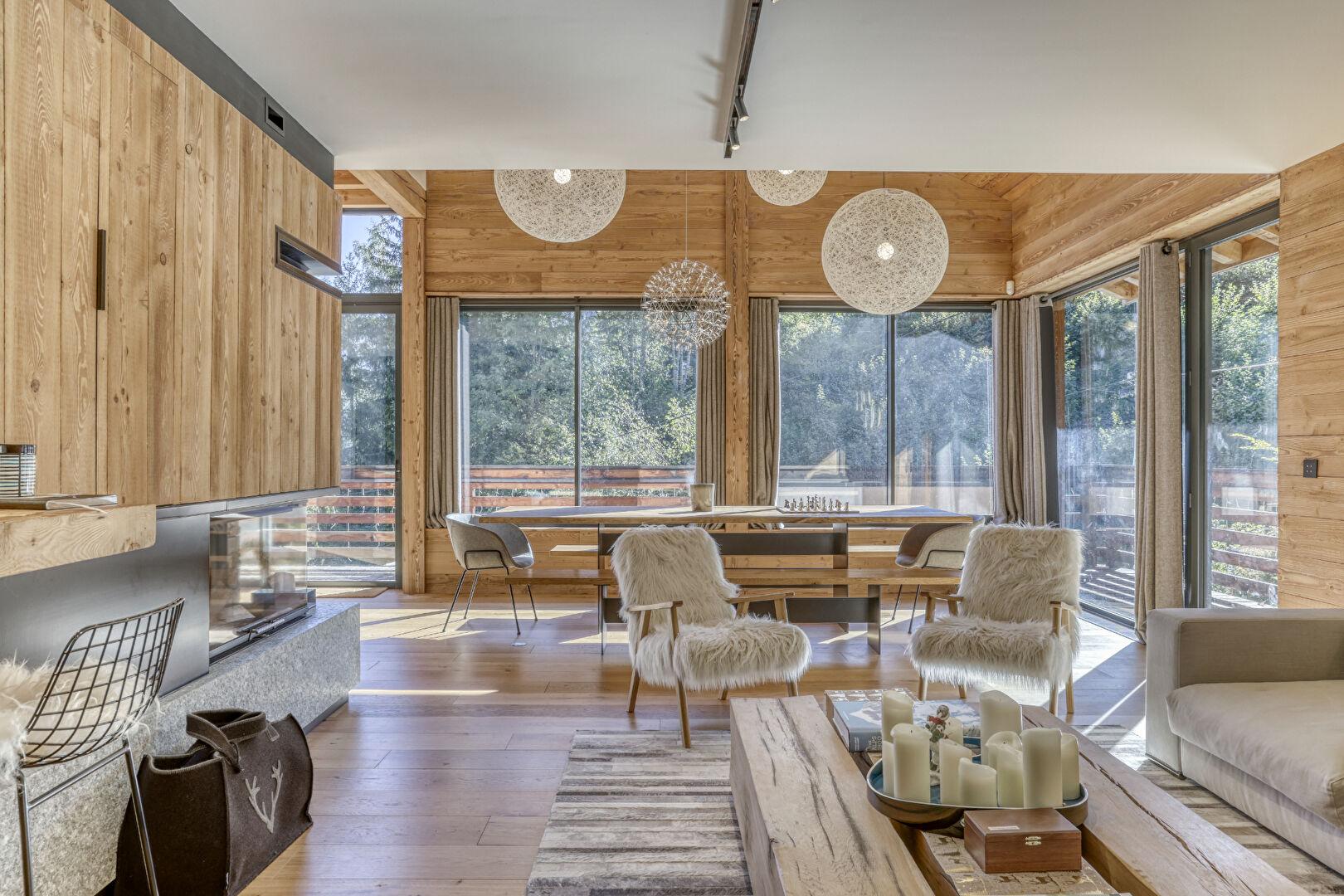 6-bedroom chalet - Saint Nicolas de Véroce town centre - Panoramic views for sale in Saint-Gervais Mont-Blanc 1160815579