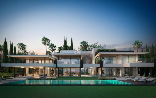 Contemporary luxury villa with sea views in Sotogrande 1210891511