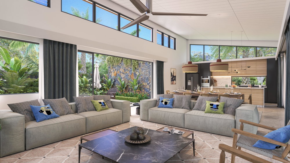 Luxury villa in gated estate with golf and beach access | Mauritius 1224097372