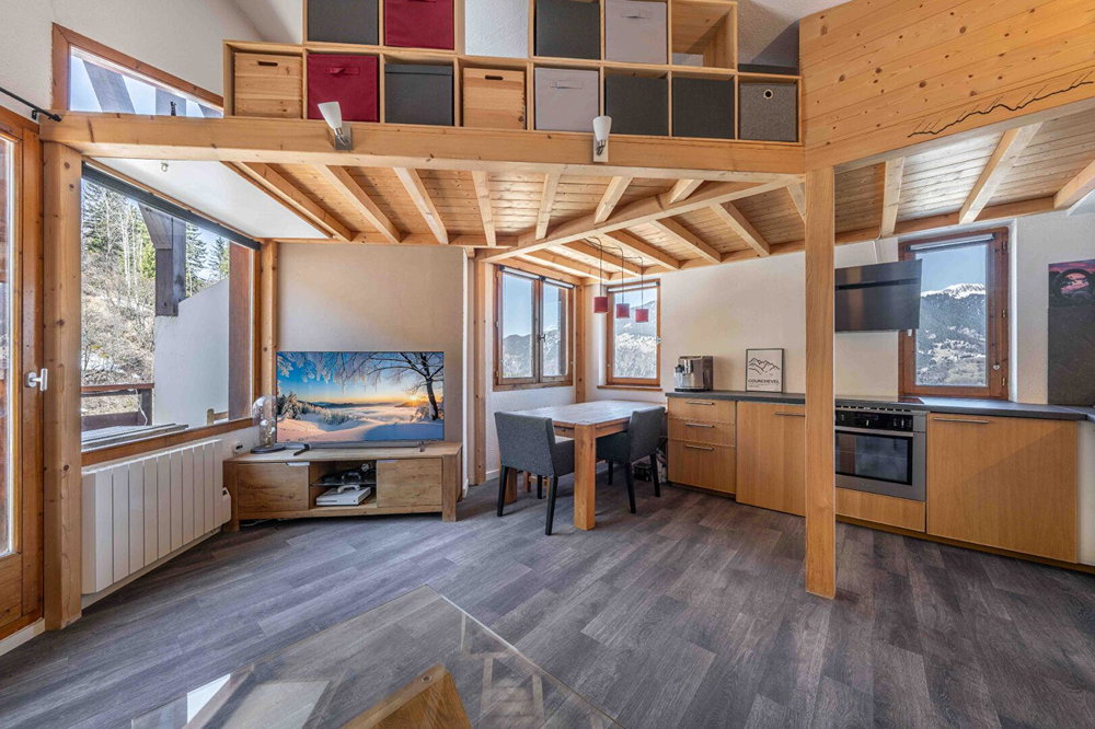 2-room apartment with mezzanine – La Tania for sale in Courchevel 1271392852