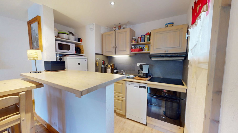 Duplex apartment – 2 bedrooms + sleeping alcove – Completely renovated for sale in Saint-Gervais Mont-Blanc 1351079609