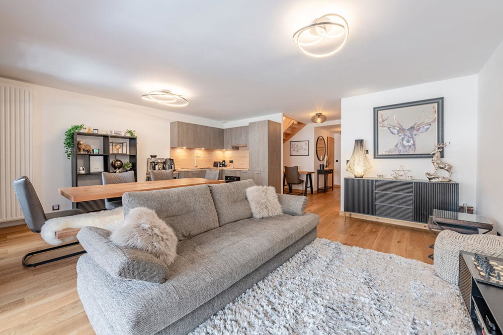 Beautiful 3-bedroom duplex apartment with a cabin – Recent building for sale in Les Gets 1428295056