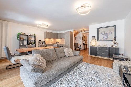 Beautiful 3-bedroom duplex apartment with a cabin – Recent building for sale in Les Gets 1428295056