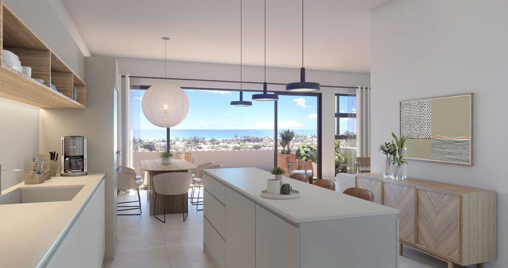 Invest in a Seaview Apartment in Tamarin, on the West Coast of Mauritius 1453383053