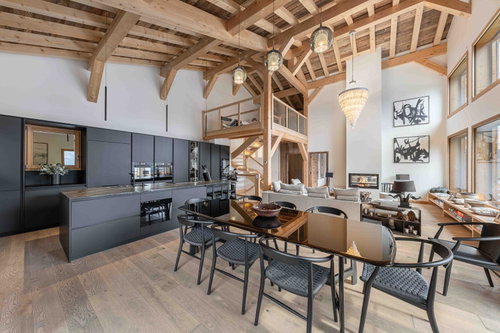 Exceptional built chalet – 5 bedrooms – Facing Mont Blanc for sale in Saint-Gervais Mont-Blanc 152984002