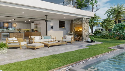 Villa Bijou 3: a prestigious residence on the west coast of Mauritius   161224692