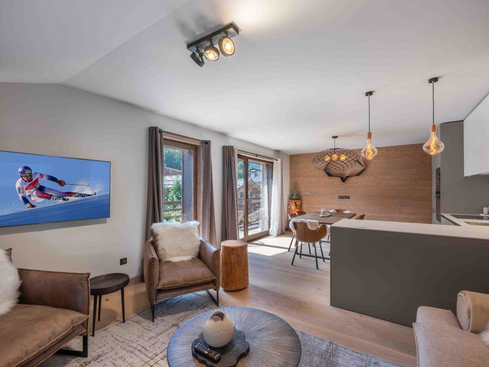 3-bedroom apartment – Rochebrune – Mont-Blanc view for sale in Megeve 2041000363