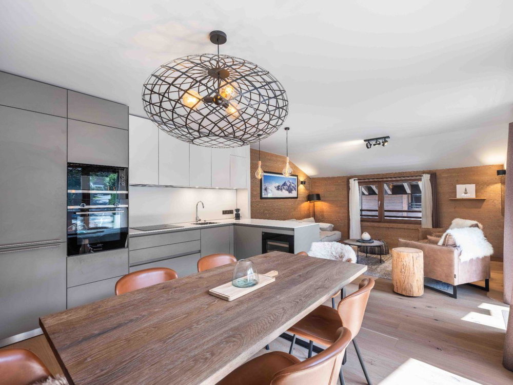 3-bedroom apartment – Rochebrune – Mont-Blanc view for sale in Megeve 2041000363