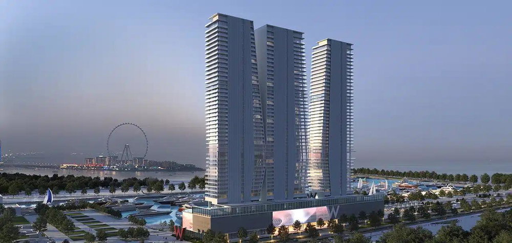 W Residences Dubai Harbour – Lavish 4-Bedroom Apartment with Unmatched City Views from the 30th Floor 205768266