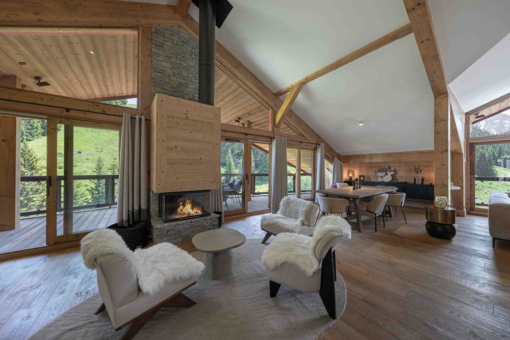 Luxury apartment with views of the mountain peaks for sale in Courchevel 2154396822