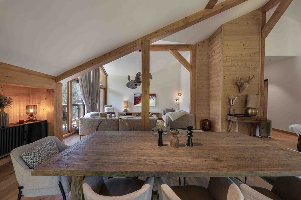 Luxury apartment with views of the mountain peaks for sale in Courchevel 2154396822