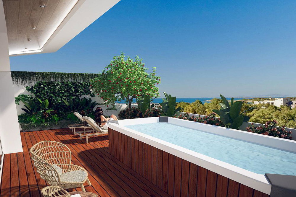 Penthouse of 186 m² for sale in Voula 2313421025
