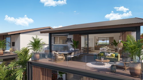 2-bedroom apartment with terrace for sale, in the heart of an exclusive estate in Beau Champ 2370893320