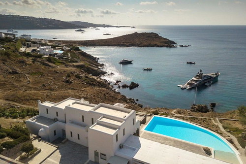 Luxury villa of 1,000 m² with private beach for sale in Mykonos – Aleomandra 2460273616