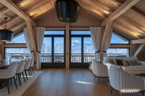 Duplex Half Farm 230 sq.m – Les pettoreaux for sale in Megeve 2590516106