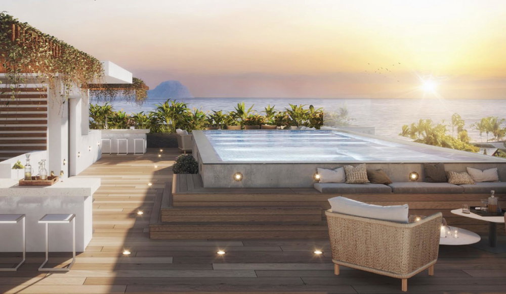 Discover an upscale penthouse in the heart of Tamarin. 2682747123