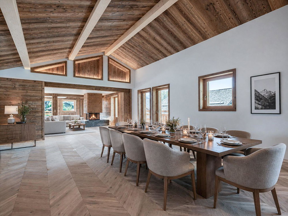 New chalet with 7 bedrooms and swimming pool – Village center for sale in Megeve 2690726053