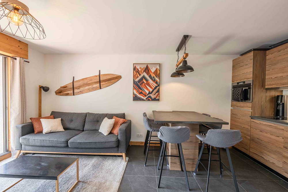 One-bedroom apartment with a mountain area – Ski-in ski-out in the heart of Chamonix for sale in Chamonix 2755035066