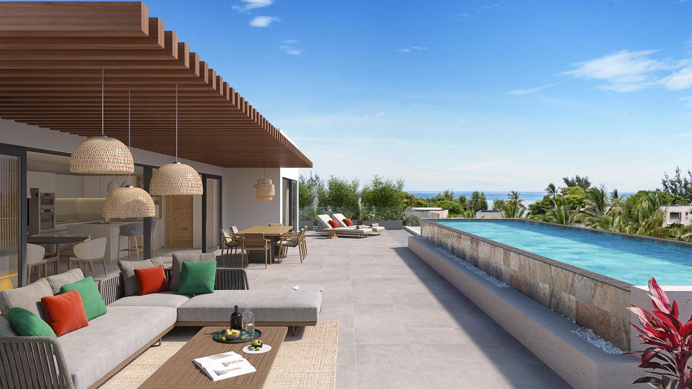 Coconut Grove-A1: 3-bedroom apartments on the north coast of Mauritius 2777345216