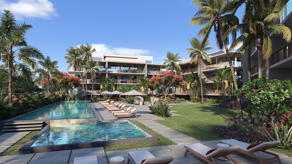 Coconut Grove-A1: 3-bedroom apartments on the north coast of Mauritius 2777345216
