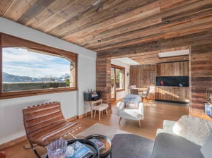 Spacious 3-bedroom apartment with garden – Panoramic views for sale in Megeve 2974733807