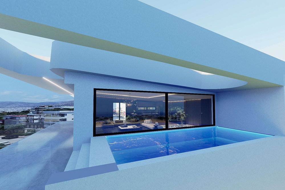 Penthouse of 210 m² for sale in Voula 3196590581