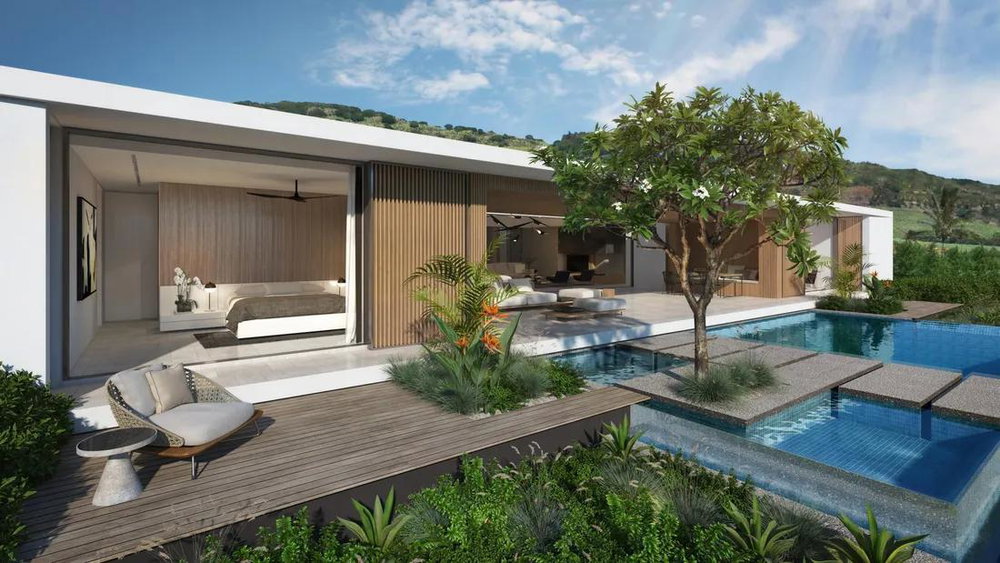 Luxury 4-bedroom villa for sale with golf and ocean views, Mauritius 3318224596