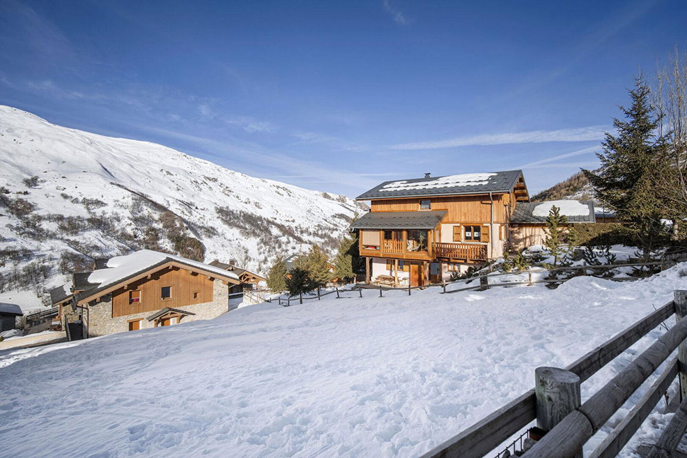 Rare opportunity – South-facing plot at the foot of the slopes for sale in Saint-Martin-de-Belleville 345377784