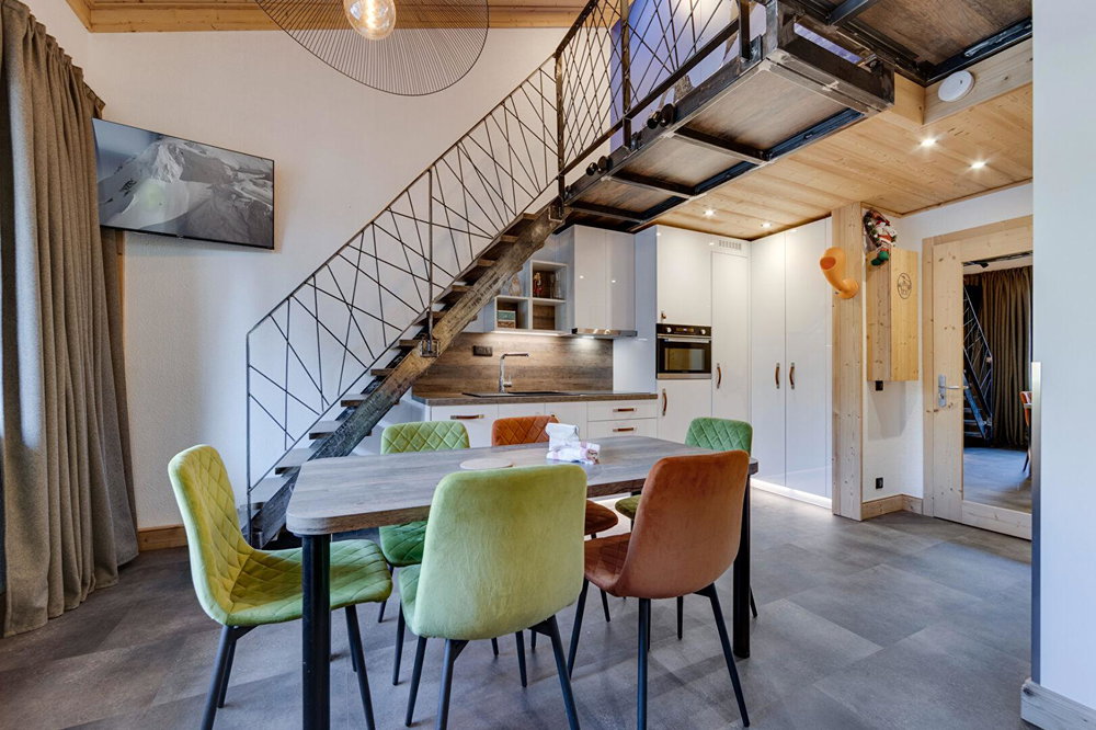 1 bedroom duplex apartment with mountain corner at the foot of the slopes for sale in Tignes 357113605