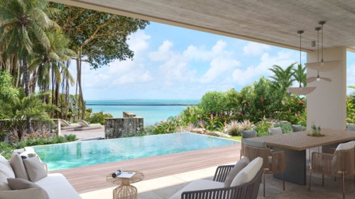 Celimar villa A1 : property 184m², private beach access, swimming pool, golf – Azuri 3677328424