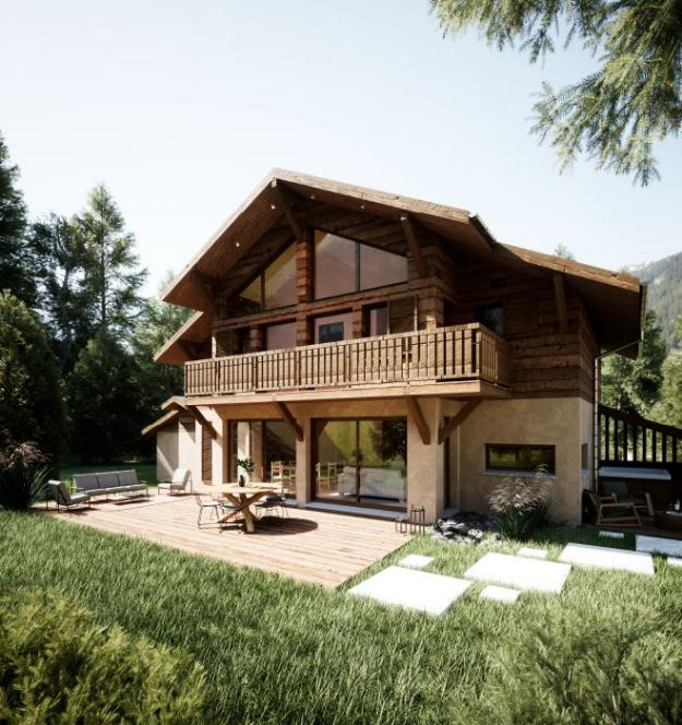 BRAND-NEW HIGH-END CHALET - OPTIMUM SUNLIGHT for sale in Morzine 3724640641