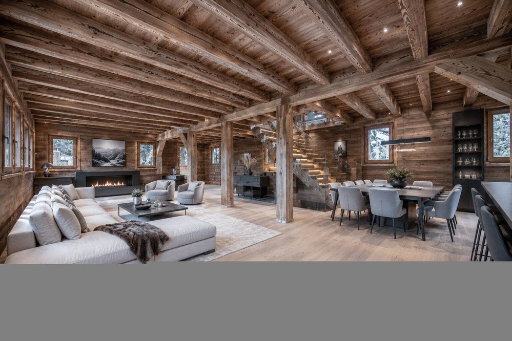 New 5-bedroom chalet – Close to the village center – Rochebrune for sale in Megeve 3842081256