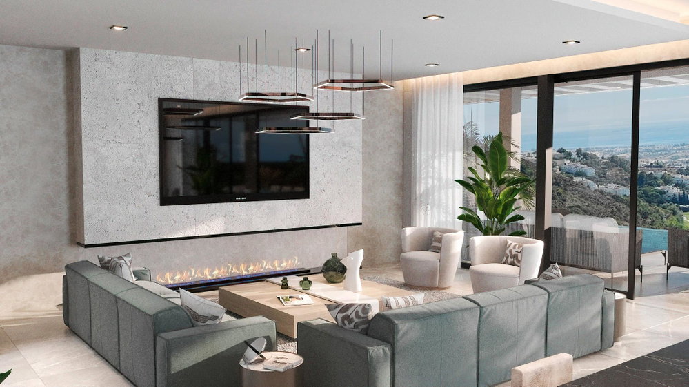 Elegant Contemporary Villa with Panoramic View in El Madroñal – Spain 3968739870