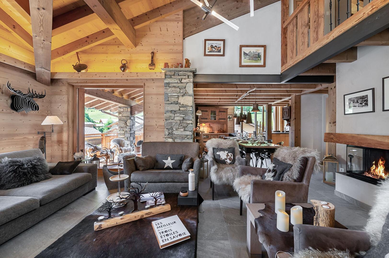 Beautiful duplex apartment in immediate proximity to the ski lifts for sale in Saint-Martin-de-Belleville 4047404148