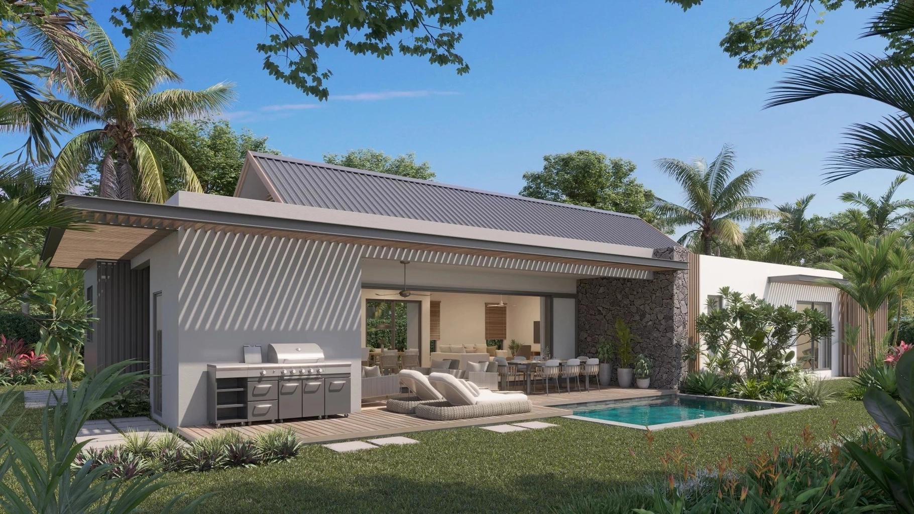 Contemporary Luxury Villa in Mauritius: Sophisticated Design in Rivière Noire 4154698521