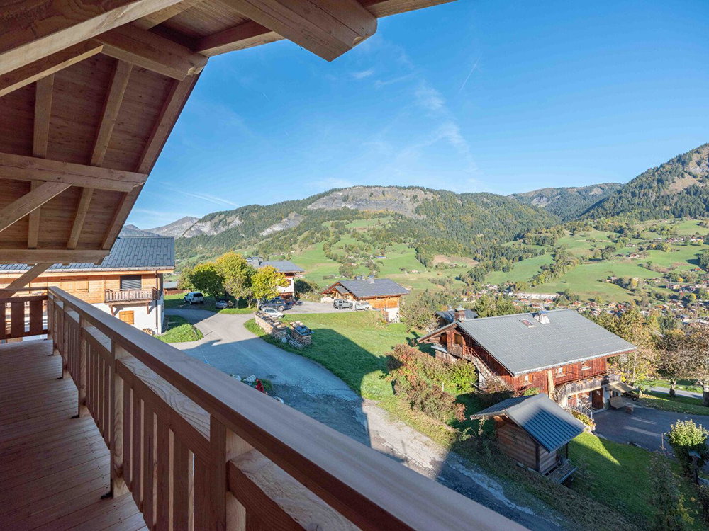 New chalet – Ski-in/ski-out – Unobstructed views for sale in Megeve 415747170