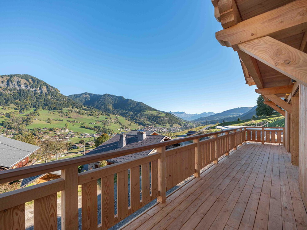 New chalet – Ski-in/ski-out – Unobstructed views for sale in Megeve 415747170