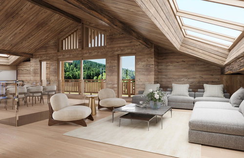 5 bedrooms new chalet – Ski in and ski out for sale in Morzine 4158354779