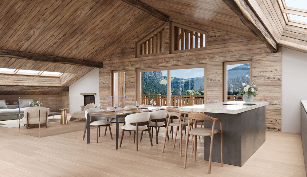5 bedrooms new chalet – Ski in and ski out for sale in Morzine 4158354779